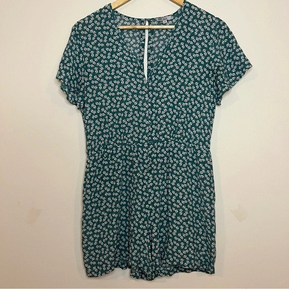 RAILS Sophia Lotus Printed Buttons Summer Romper - Picture 3 of 12